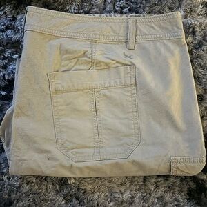 Eddie Bauer Rip Stop Short Khaki New with Tags Size 20